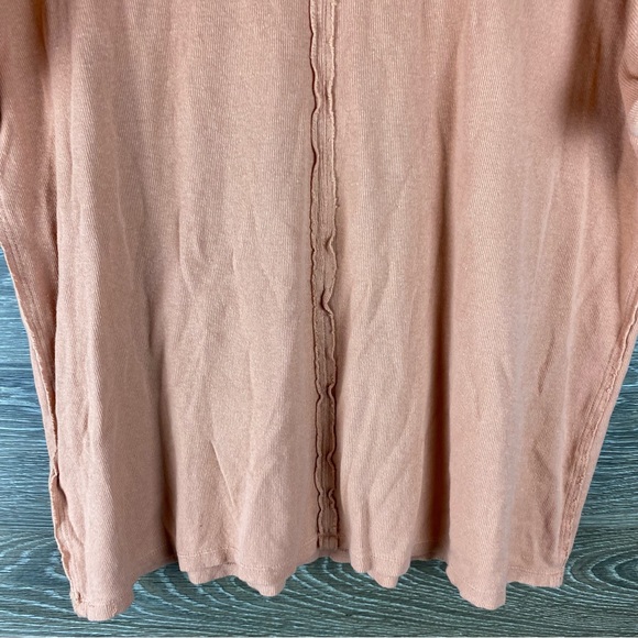 We the Free Free People BF Linen Tee Size Small - Picture 6 of 10